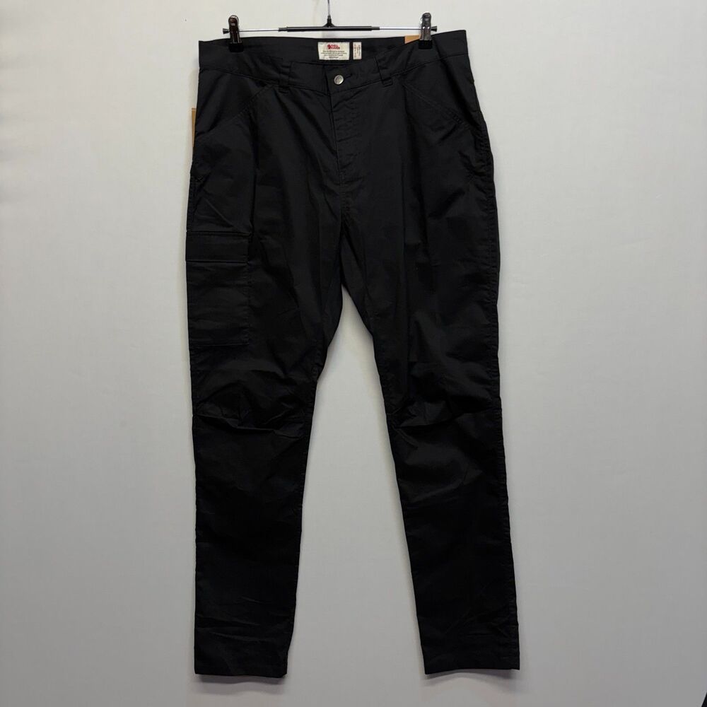 NWT Fjallraven Women Size EU 46 (35"-36") Reg Vardag Lite Trousers Pants C112 14